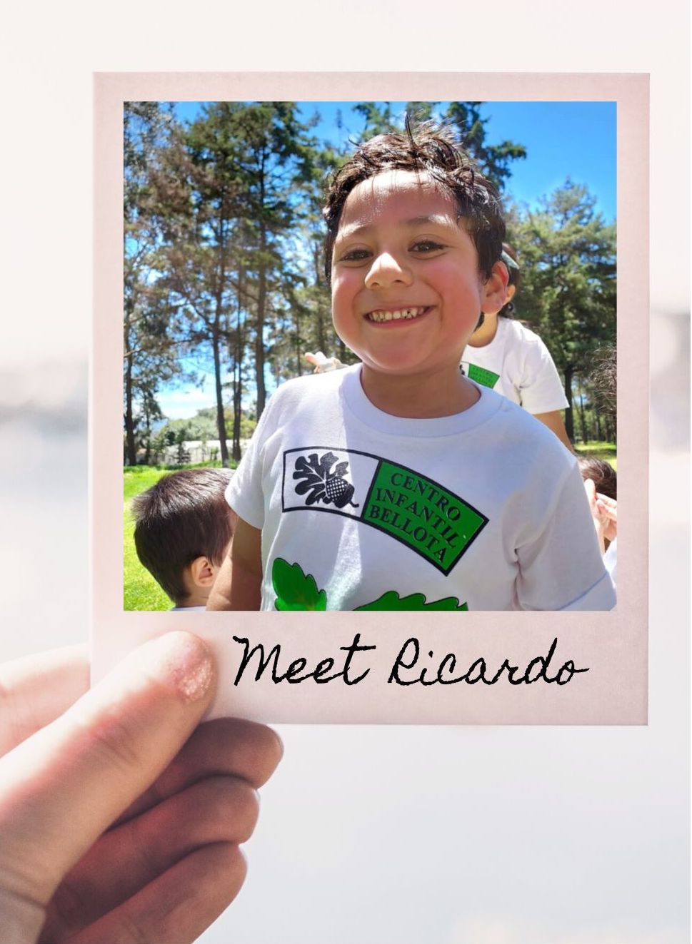 Meet Ricardo, age 4.